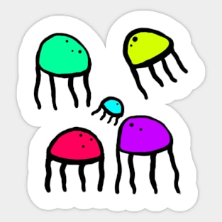 YAYY JELLYFISHES Sticker